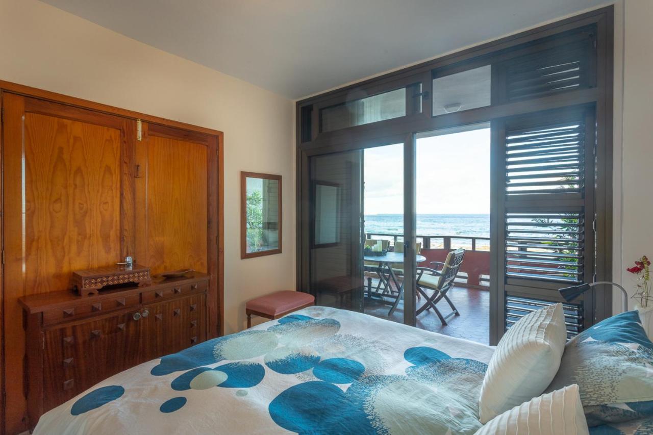 Front Line Beach With Fantastic Terrace. 特尔德 外观 照片