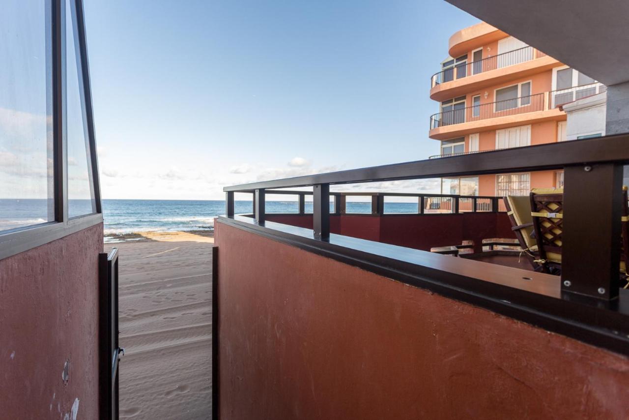 Front Line Beach With Fantastic Terrace. 特尔德 外观 照片