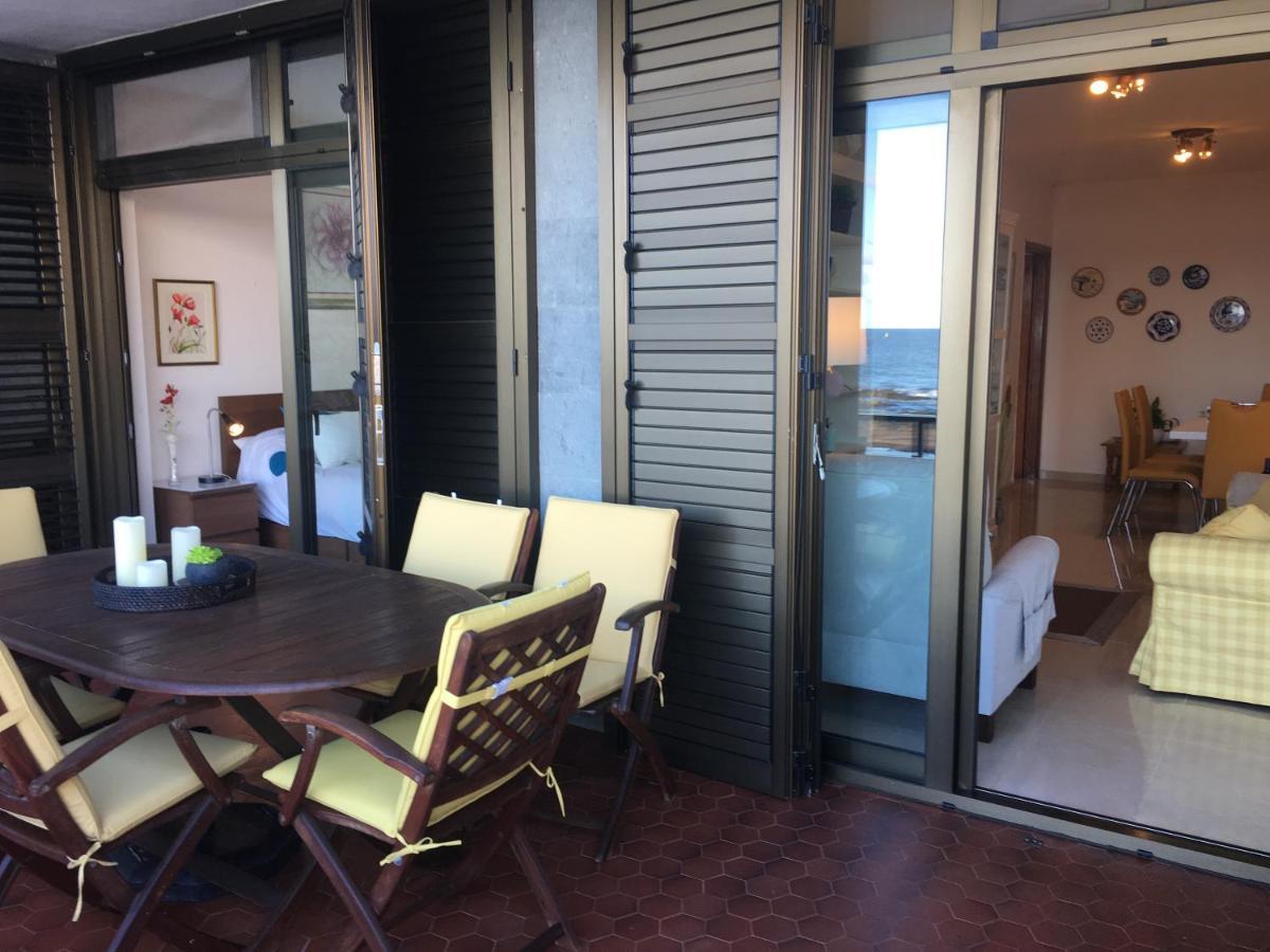 Front Line Beach With Fantastic Terrace. 特尔德 外观 照片
